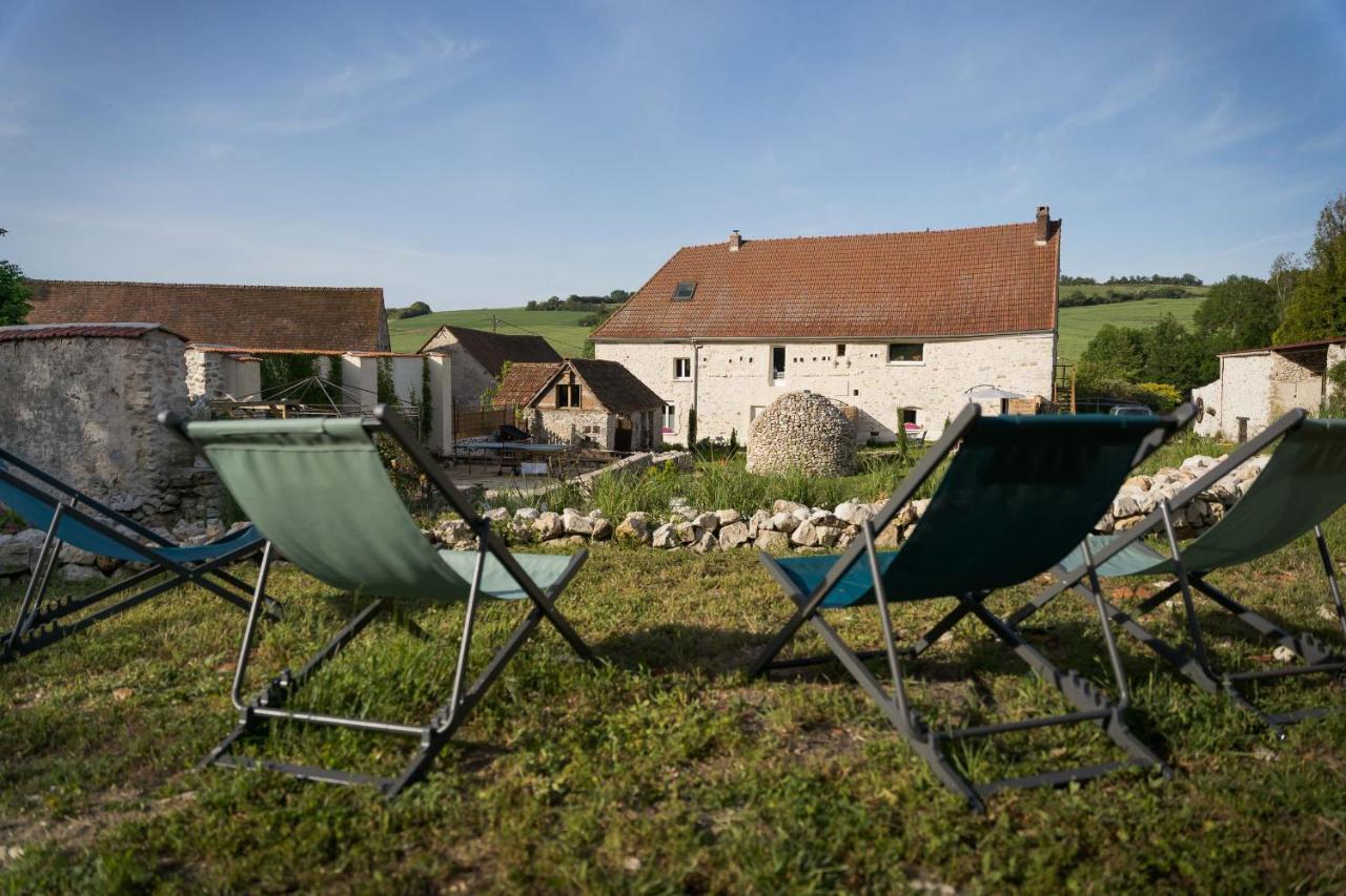 Les Bories En Champagne Villa Montlevon Bagian luar foto