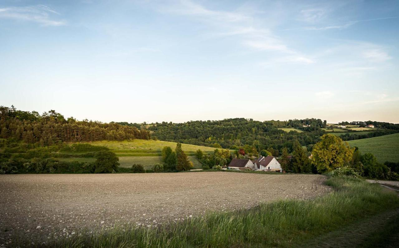 Les Bories En Champagne Villa Montlevon Bagian luar foto